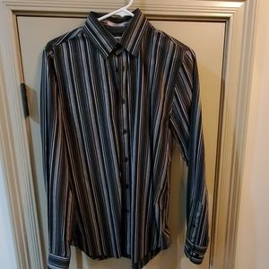 Express Fitted Dress Shirt